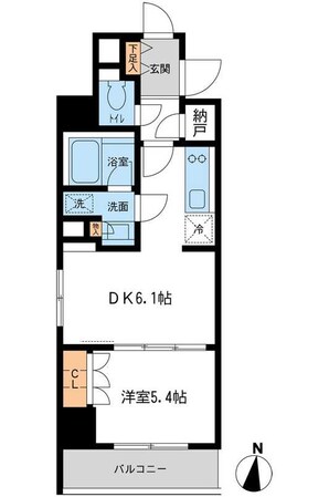 レジデンス両国駅前の物件間取画像